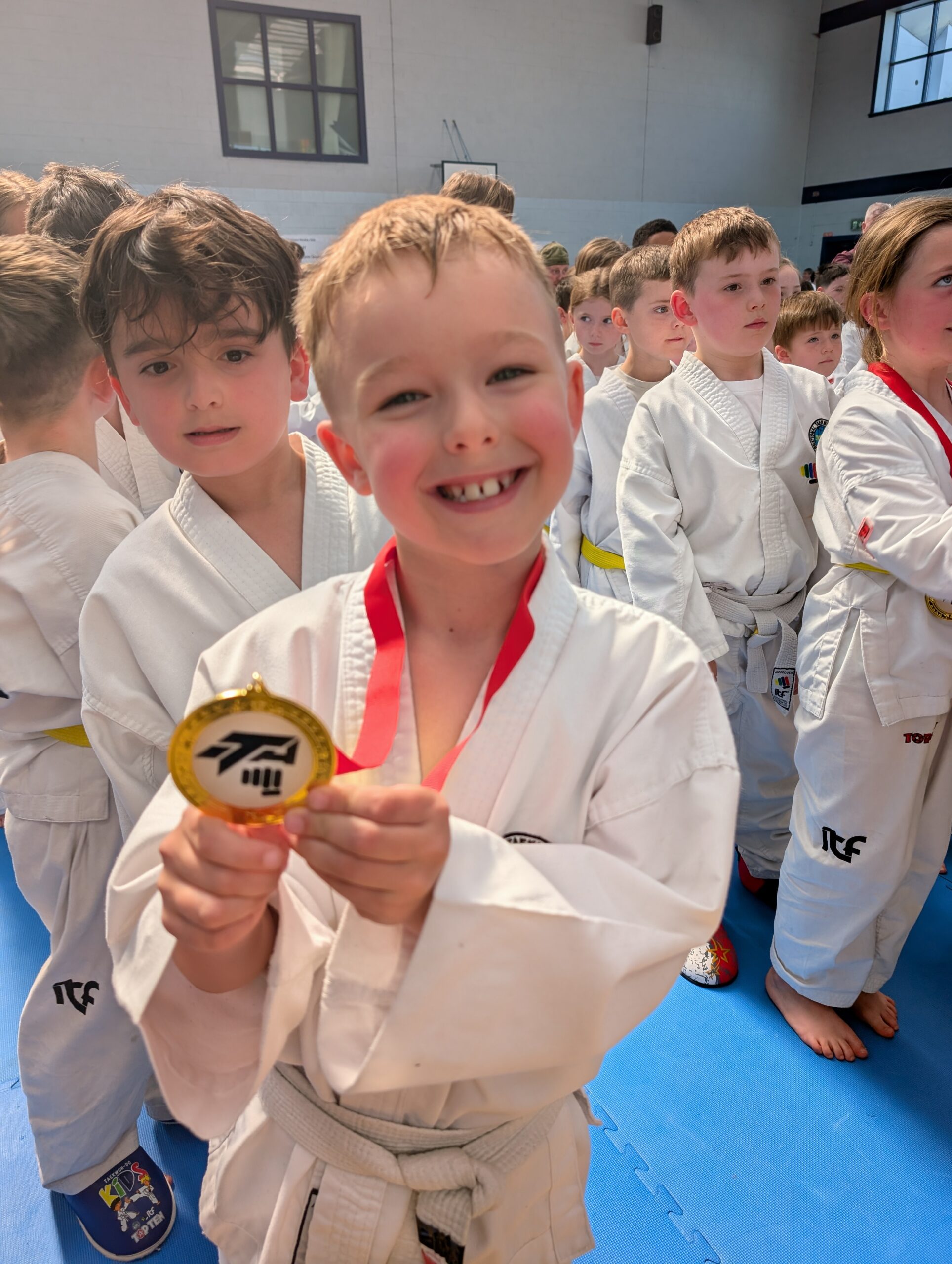 Alfie interclub medallist