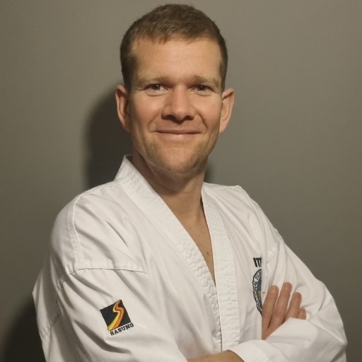 Dean Pritchard, Head Coach and ITF Taekwon-Do instructor at Elite Taekwon-Do NI in Northern Ireland.